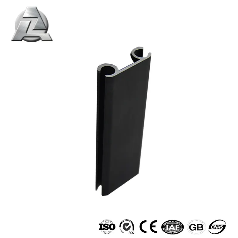6000 series aluminum alloy ZJD-KD104 double awning keder rails extrusion profile