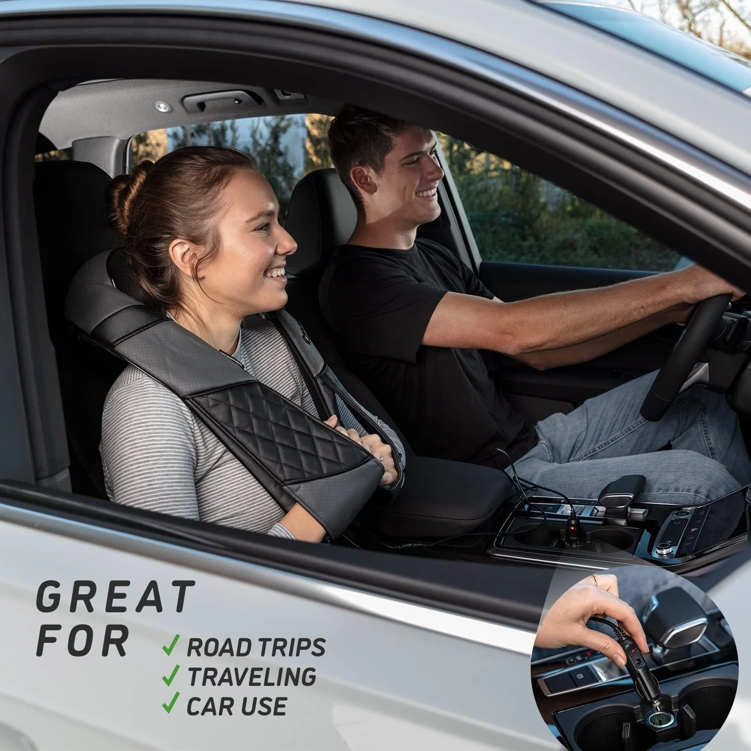 Factory Wholesale Deep Tissue Kneading Cervical Neck Massager Shiatsu High Quality Neck and Back Massager