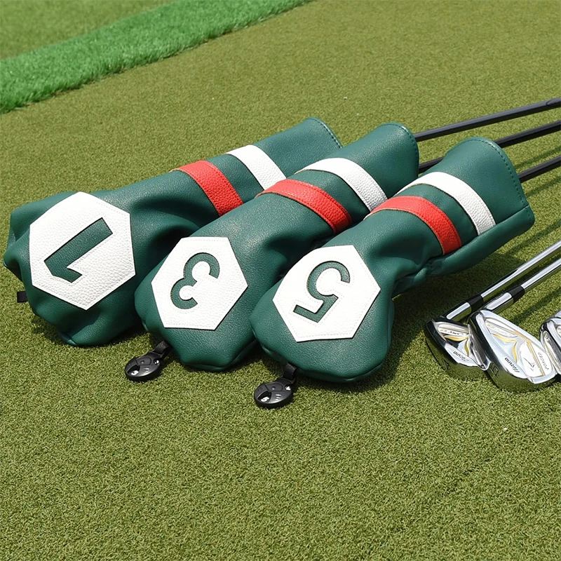 Blank Golf Head Covers Set for Personalized Embroidery Designs