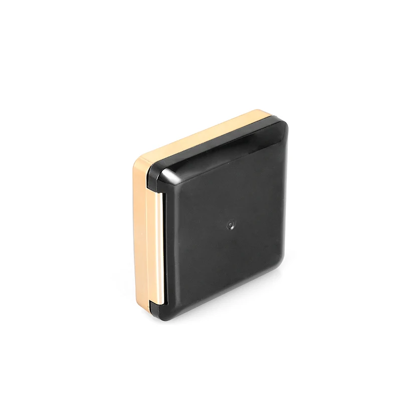 10g Customized Magnetic Square empty compact powder container case press powder box with mirror & aluminum pan