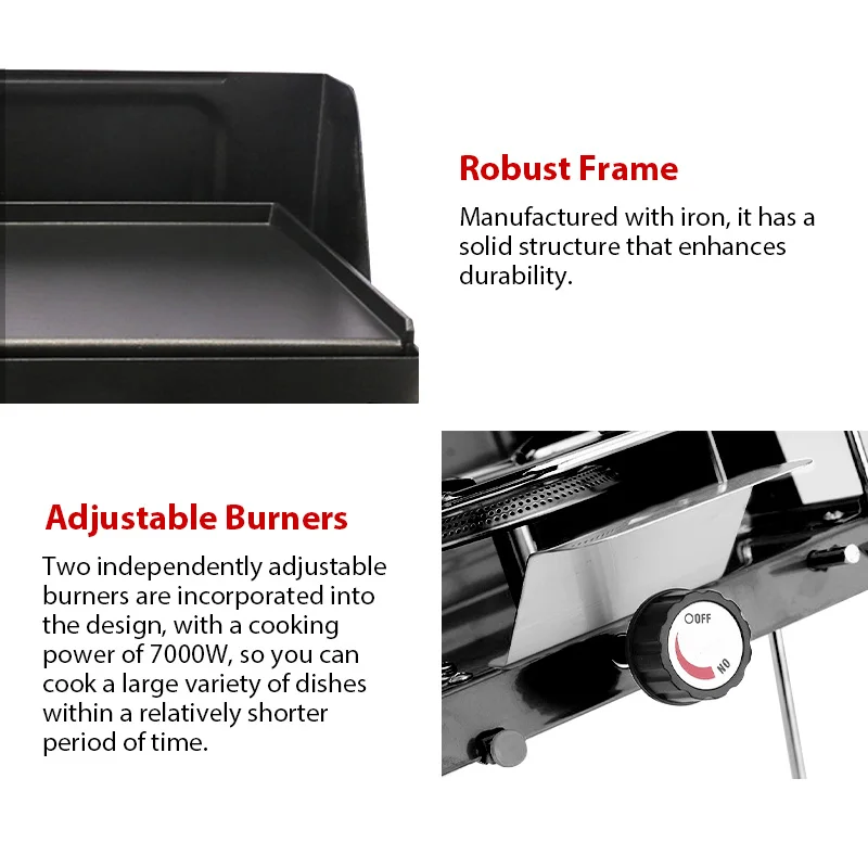 SV0357 Cheap Price Gas Cooker Outdoor Cooktops Camping Micro  Gas Burners G30 Kerosene Gas Pressure Stove