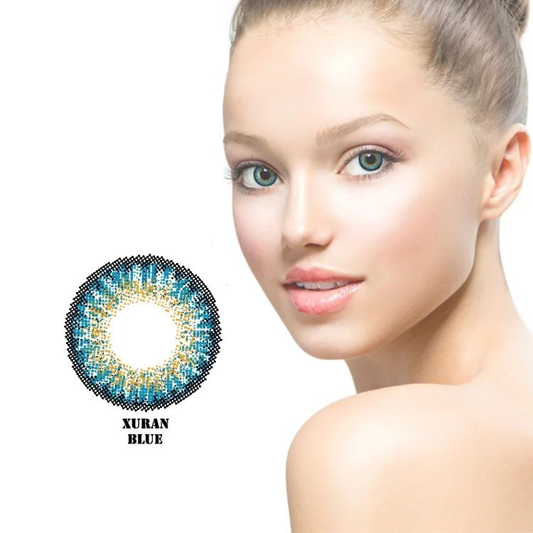 Free shipping 2021 Natural Contact Lenses In Blue  Contact Lenses Color Contact Lens