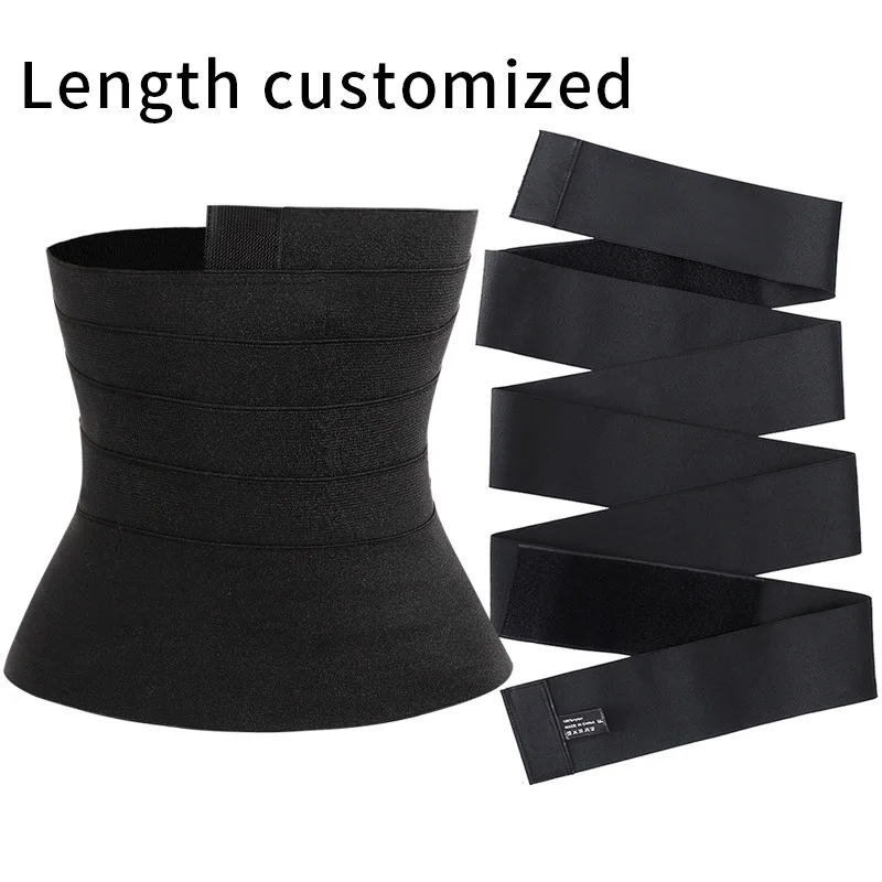 wholesale new ladies tummy Wrap band elastic abdominal belt Sports Waist Trimmer for Weight Loss