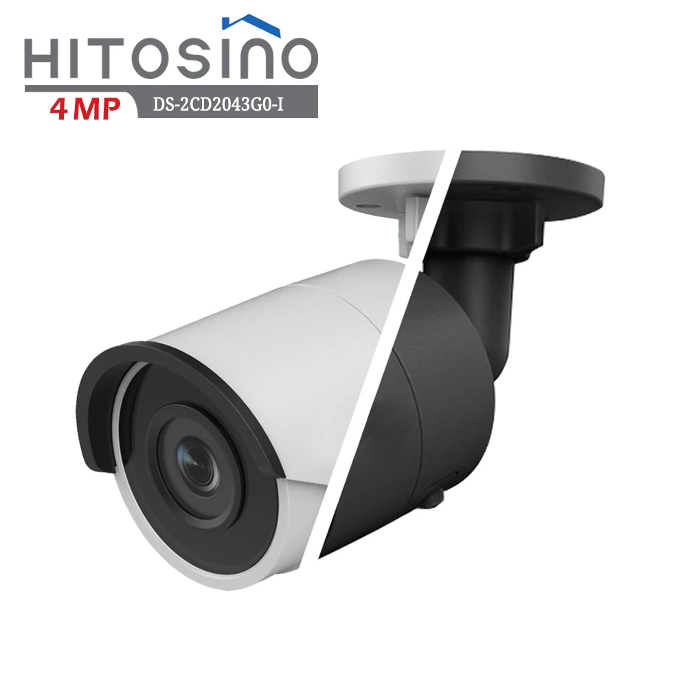 Hitosino DS-2CD2043G0-I Black replaced hik ds-2cd2042wd-i IR POE video camera security protection home camera seguridad
