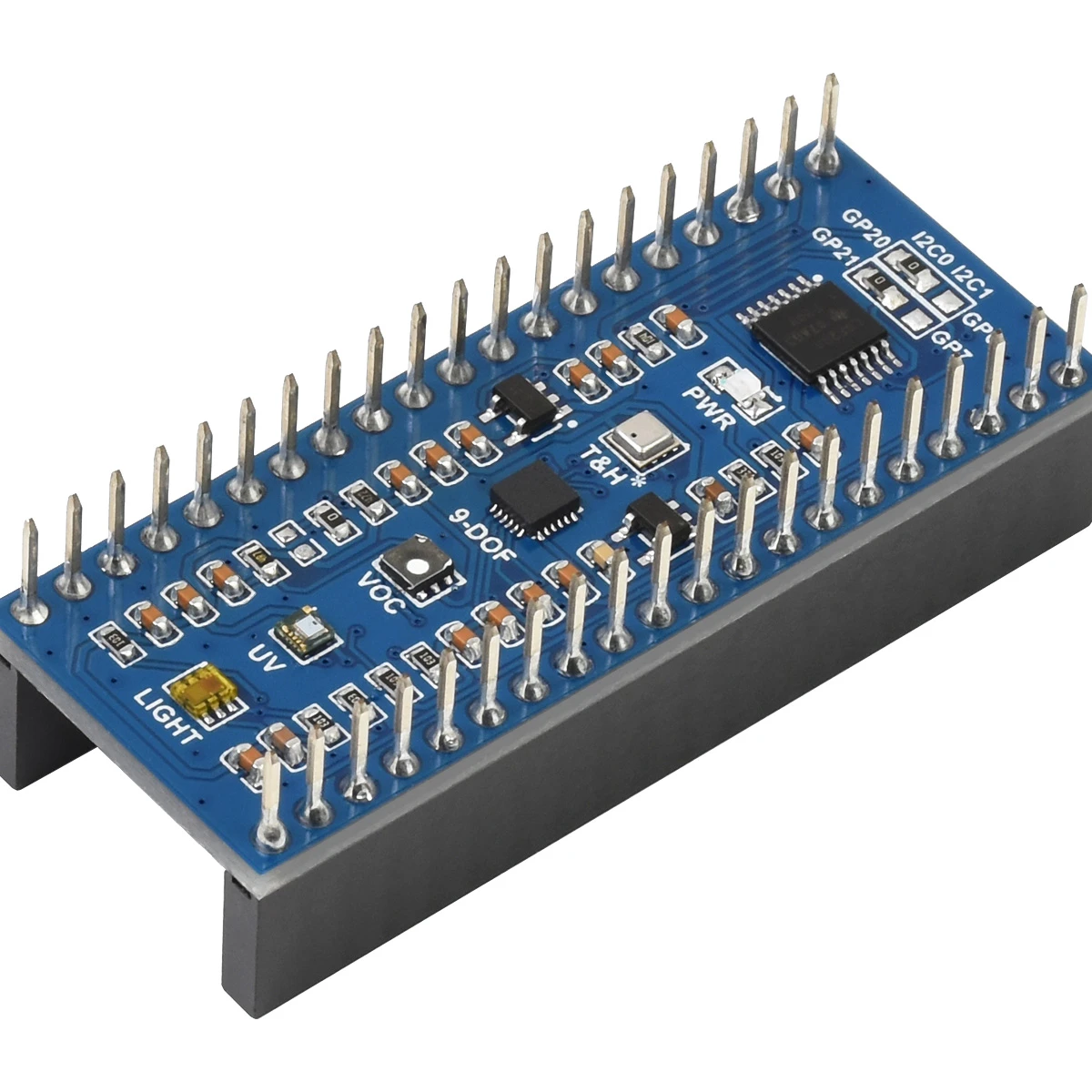 Waveshare Environment Sensors Module for Raspberry Pi Pico I2C Bus