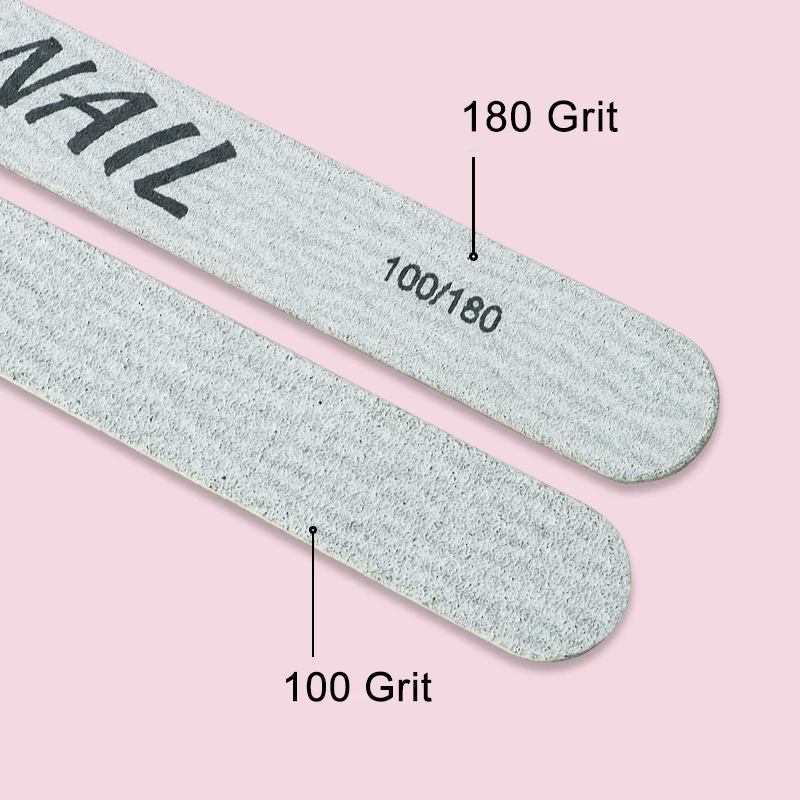 Zebra Nail File 100/180 180/240 Grit Cheap Disposable Wooden Nail File