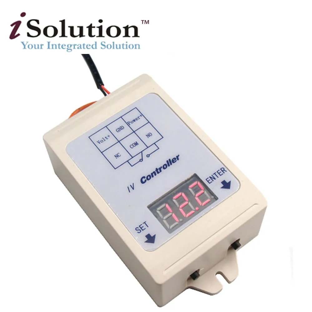IV-U3 8V-36V DC Voltage Detection and Control Delay Relay / Overvoltage Undervoltage Switching Relay /12V/24V