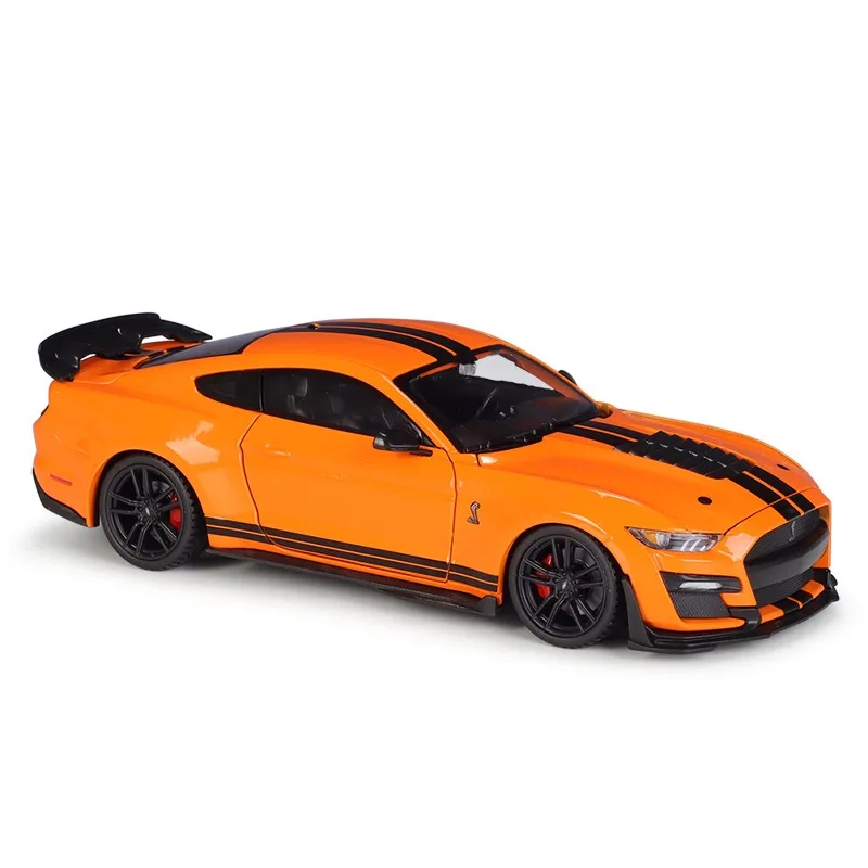 Hot Selling 1:24 2020 Mustang Shelby GT500 Alloy Toys Car Model Simulation Metal Car Toys Diecast Car For Kids Adults Collection