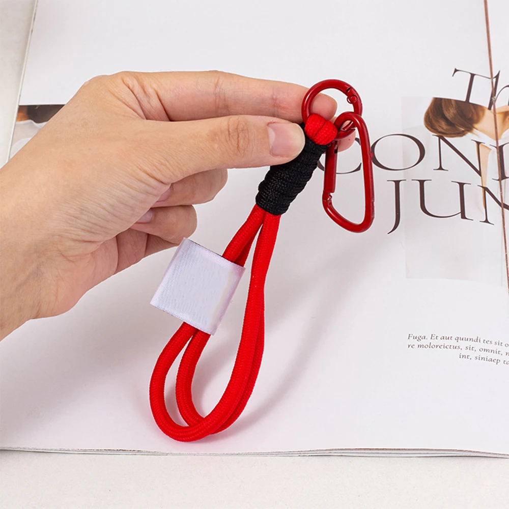 Keychain Hook Strap Key Ring Carabiner Hanger  Keyring Clip for Key, Backpacks, Boys, Girls,Camping, Hiking, Travailing