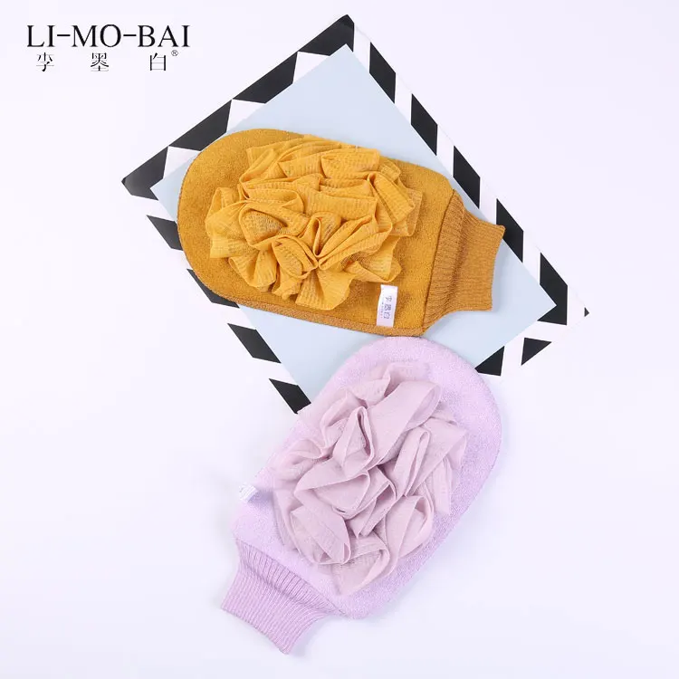 Wholesale Low Prices Gloves Exfoliating Turkish Exfoliating Body Gloves Packaging Organic Exfoliating Spa Glove