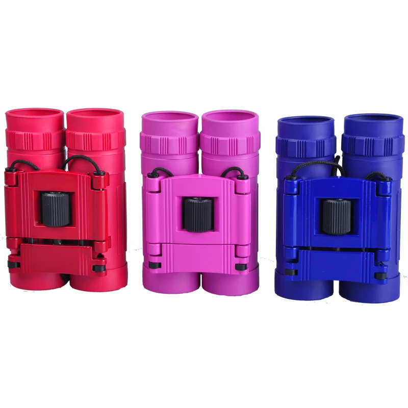 Mini Compact Lightweight Long Distance Binoculars Kids Adults Low Light Folding 8X21 Binoculars for kid binoculars