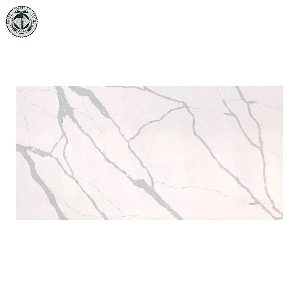 Оптовая продажа: 20/30 мм толщина Calacatta кварцевые полированная поверхность стекла каменная