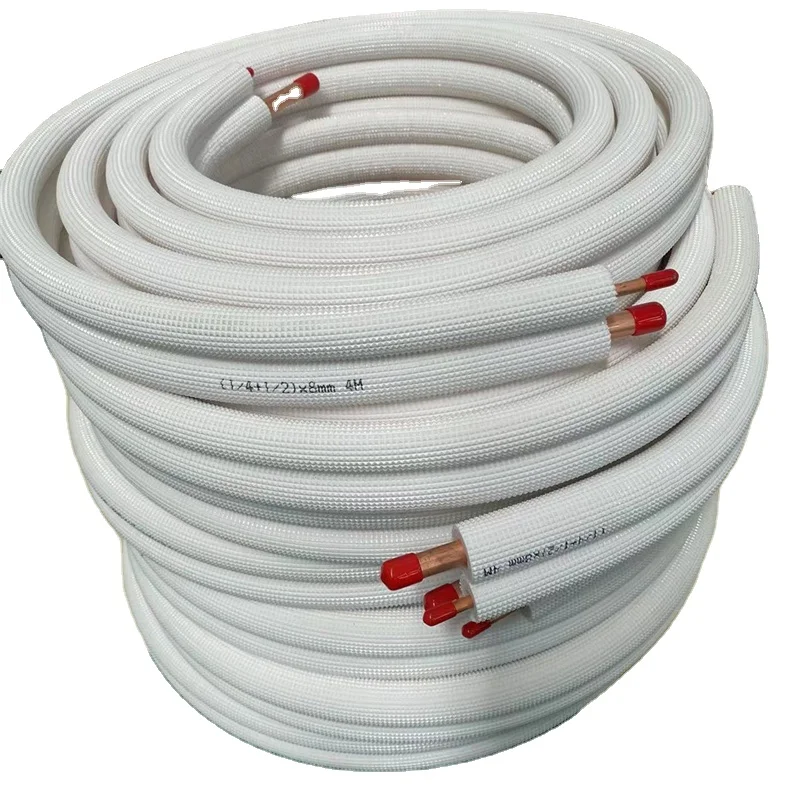 1/4-3/8 50FT High Quality Refrigeration Copper Line Set  for  Air Conditioners