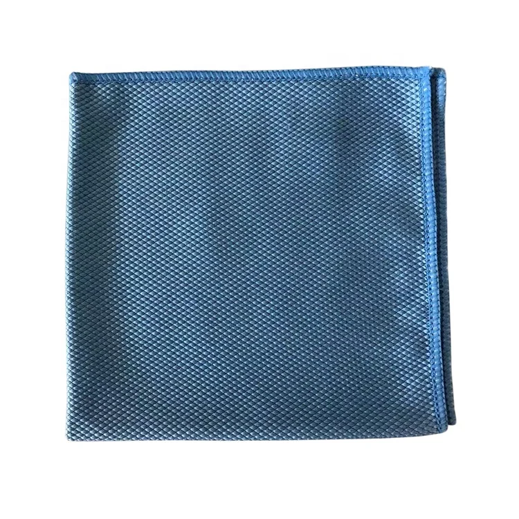 
Top Lint-free Diamond Glass Cleaning Microfiber Fish Scale Towel Cloth 
