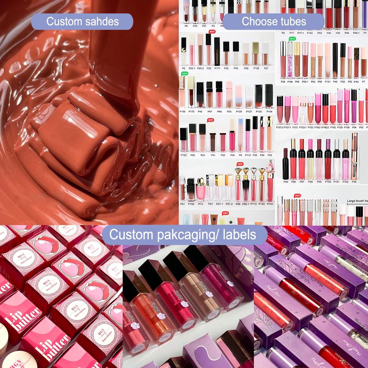 Cosmetic custom logo private label liquid lipstick waterproof makeup high quality matte liquid lipstick
