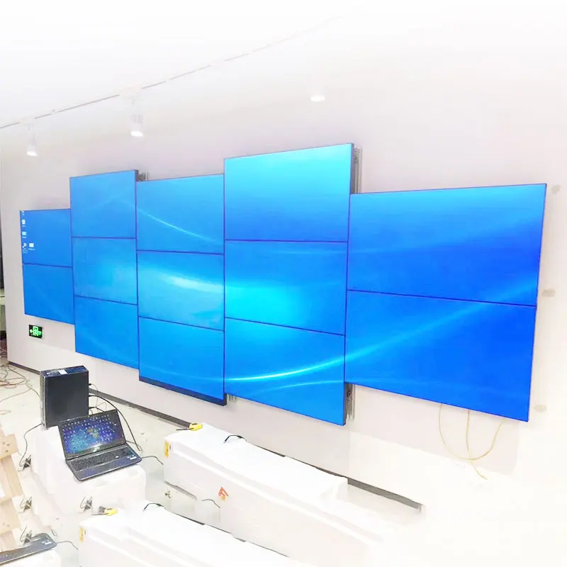 China Supplier Ultra Narrow Bezel Wifi Solutions Digital Multi Screen Videowall for Advertising