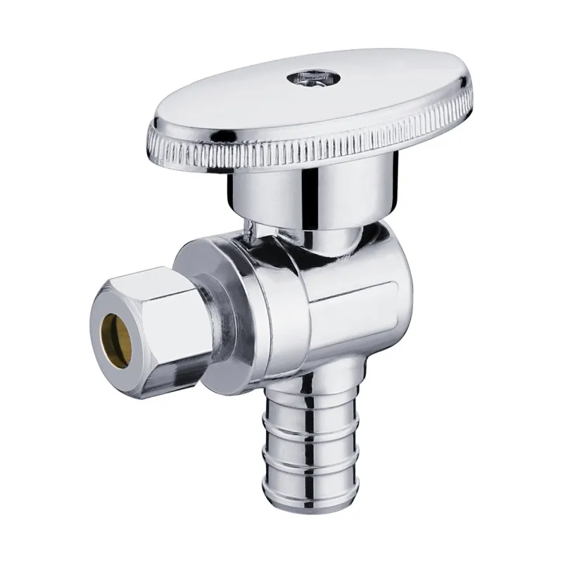 KLOE9112 1/2PEX x 1/4OD, угловые стоп-1/4 для ванной, 1/2 дюймов, латунные угловые шаровые краны, унитаз с чашками