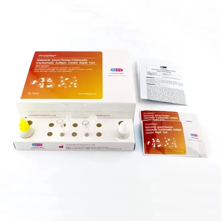 Gonorrhea Antigen One Step Test Kit Rapid Diagnostic Chlamydia Gonorrhea For Home Use