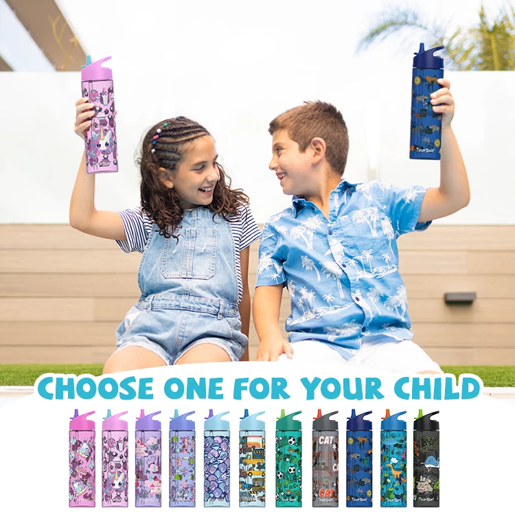 Wholesale New Items Bpa-Free Sport Kids Drink Bottle Plastic Water Bottles