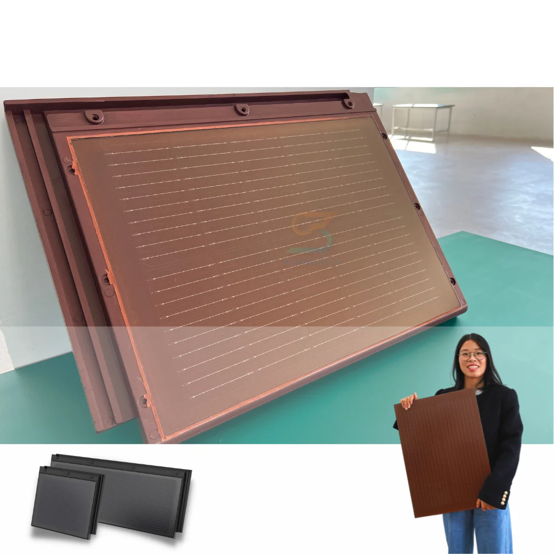 Energy Saving And Thermal Insulation Solar Cell Renenable Energy Tejas Solares Yingli Solar Panel Flat Tile