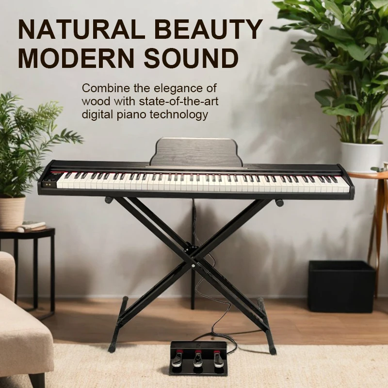 Reasonable Prices 88 Weighted Key Clavier Midi Piano Weighted Musical Instruments Electronic Piano For Sale Digital Piano