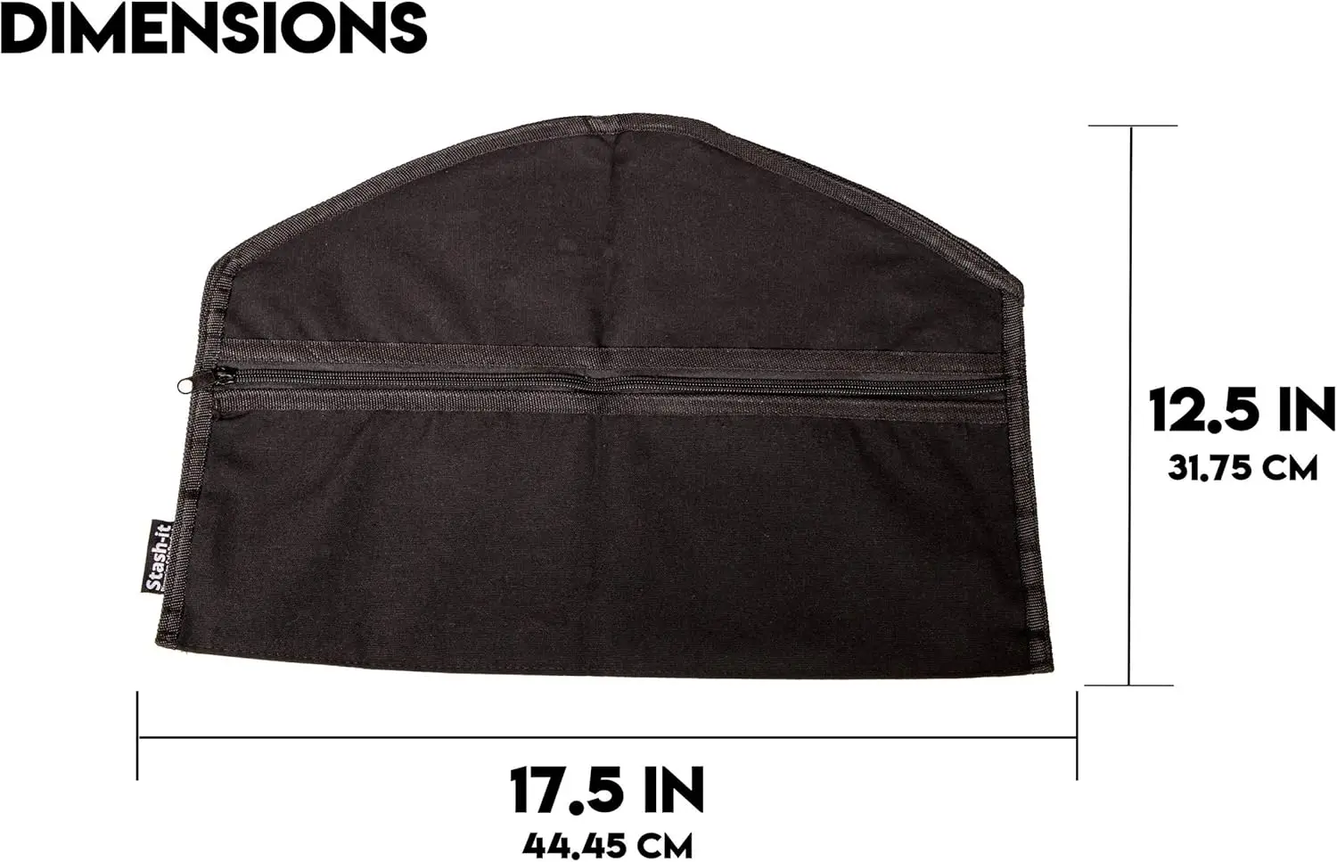 Hanger Diversion Safe by | Hidden Pocket Safe | Hides Under Hanging Clothes with Pocket to Hide Valuables for Home or Travel