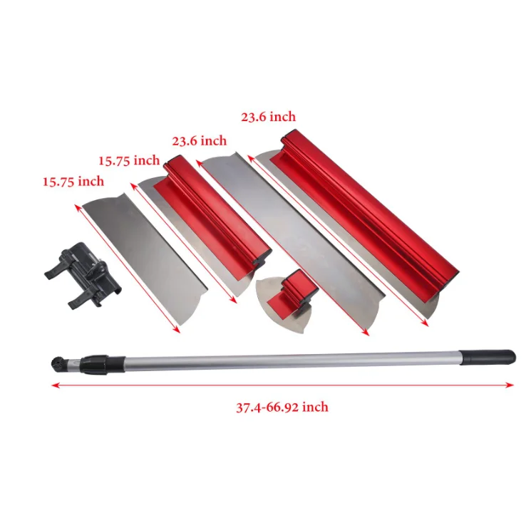 Concrete Trowel Set Steel Trowel with Teeth