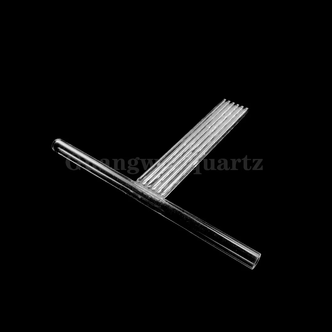 Custom made transparent fused quartz heating rod quartz glass rod
