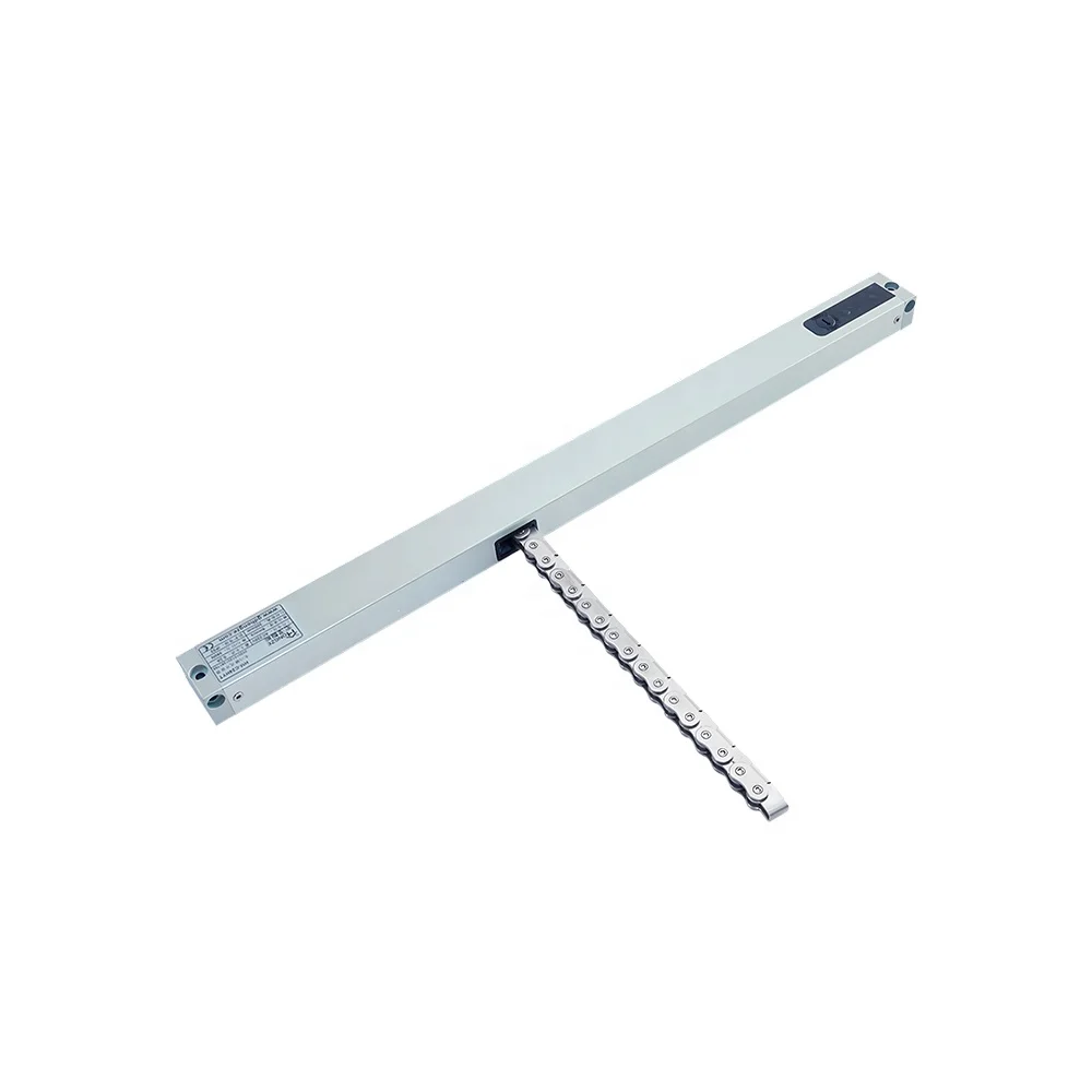Hongze Wifi Hidden Small Window Opener Built-in Remote Adjustable Stroke Chain Window Drive with Tuya APP 220V