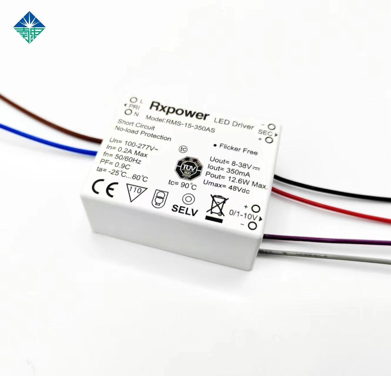 Led dimming driver 8-24V waterproof power driver dimming