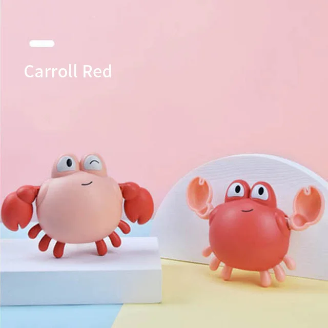 Wholesale clockwork spring Wind up crab Swimming Floating Water Bathtub Shower bathing Baby Toys for Toddlers