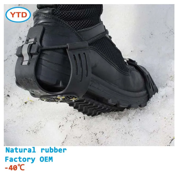 Противоскользящие резиновые тапочки из вольфрамовой стали носки шипы Ледяные Шипы и ремень для обуви свободный носок зима Лето Верхняя стелька