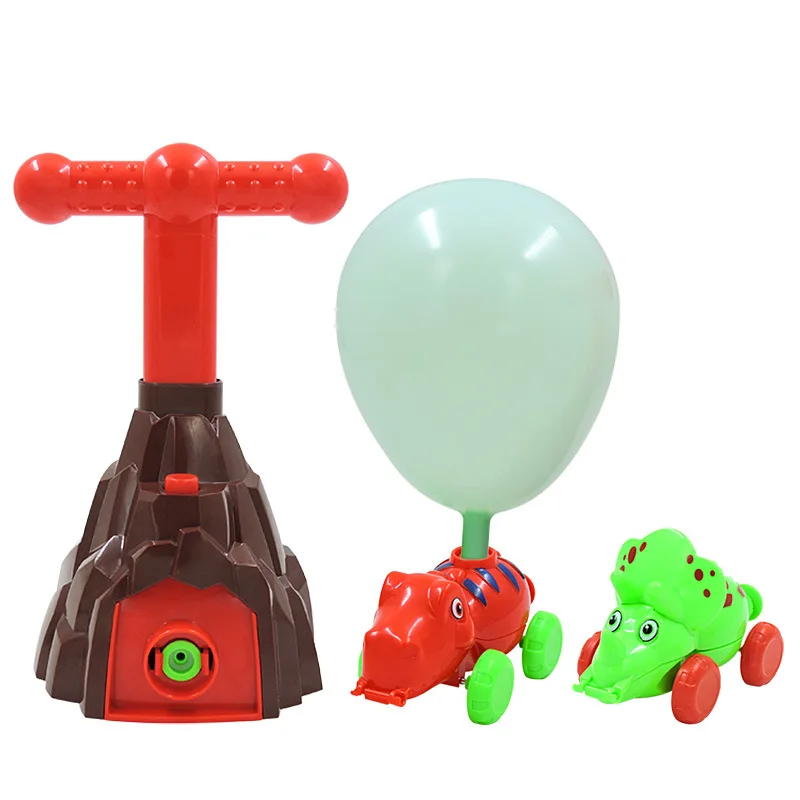 
Balloon Powered Cars Balloon Racers Aerodynamic Cars Stem Toys Preschool Educational Science Toys with Manual Balloon Pump 