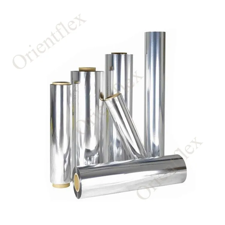 metallized bopp film bopp film 20 micron one side heat sealable