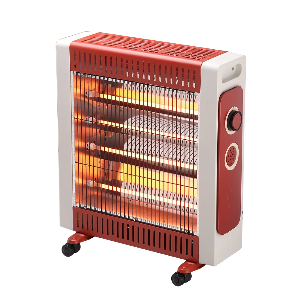 Infrared Quartz 2200W Adjustable Thermostat Overheat protection Freestanding Waterproof Electric Heater