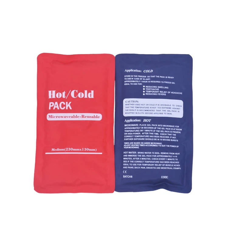 Top Selling Cold Pack Gel Reusable Long Lasting Multi Size Customize Hot And Cold Ice Pack