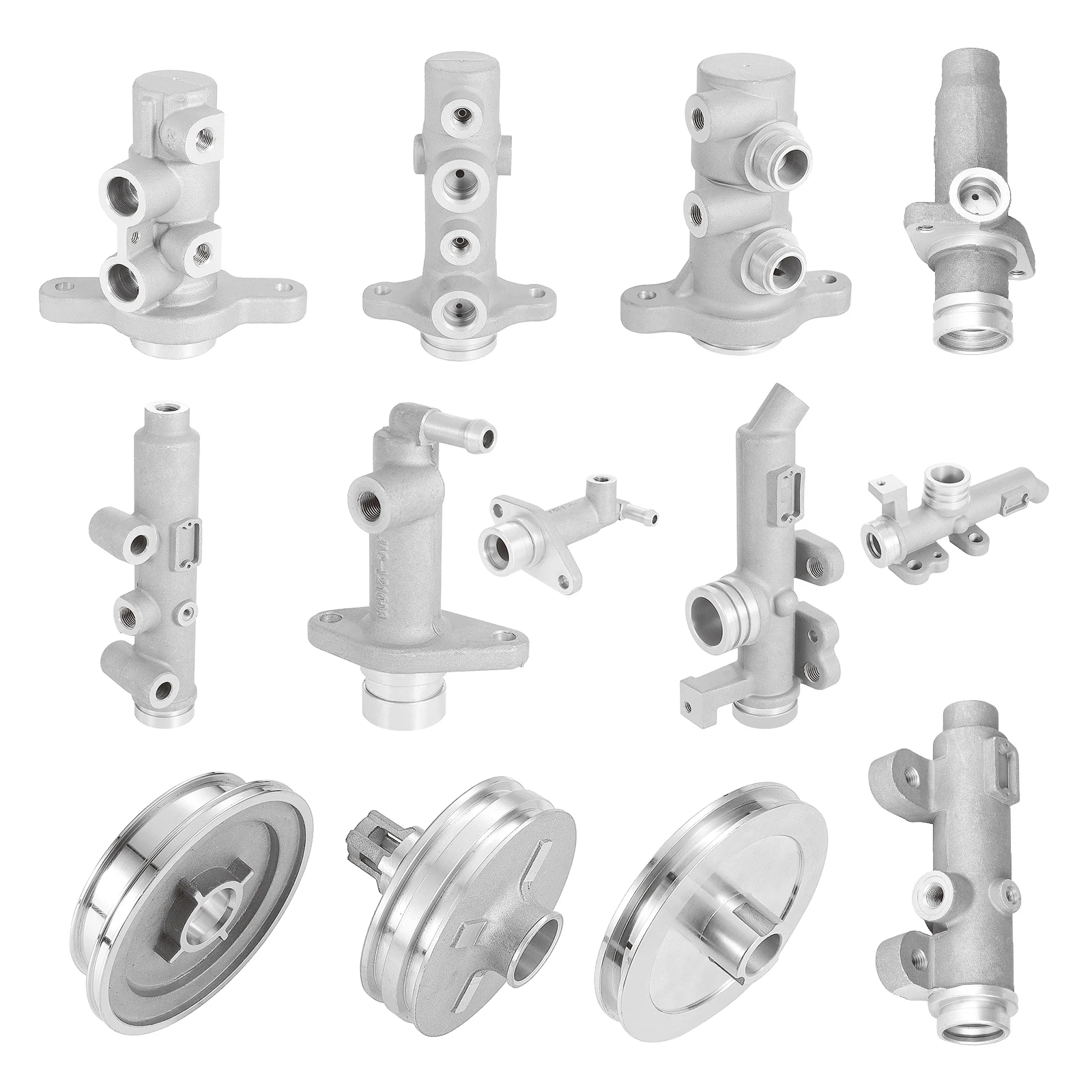 OEM Factory China Aluminum Alloy Die Casting Service Clutch Cylinder Cast Parts