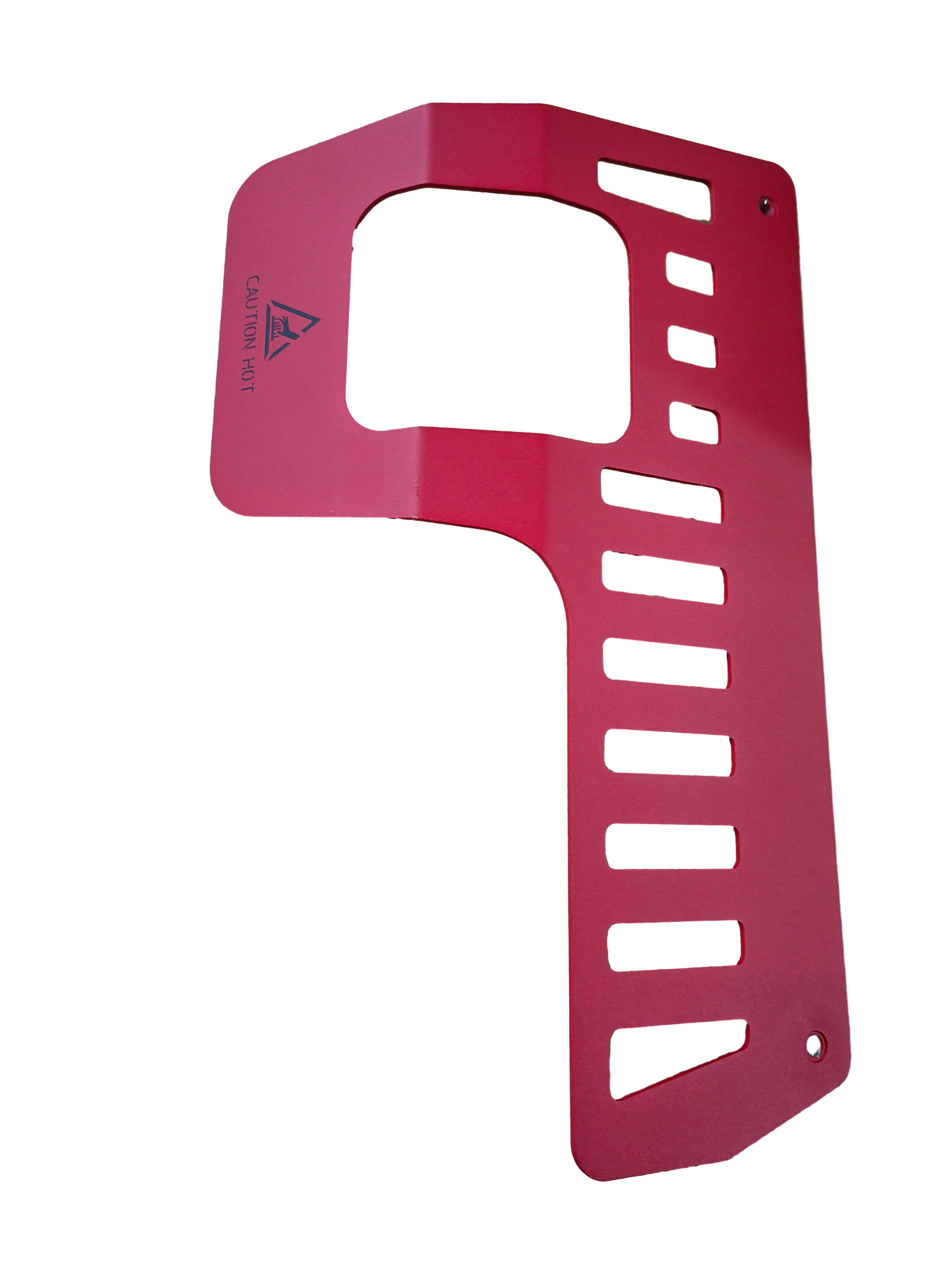 High precision custom cnc laser cutting sheet metal parts with various color surface treatment and logo silk printing