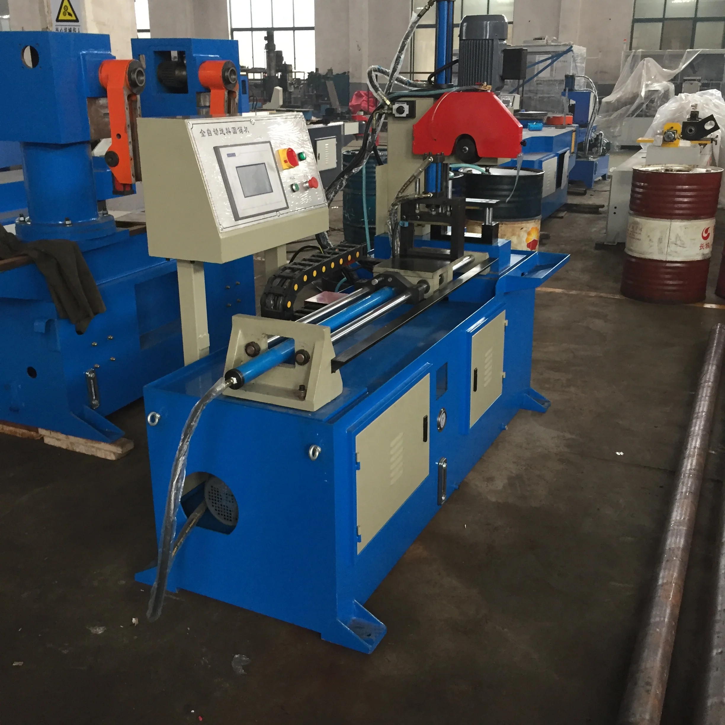 Mc-355ZL Hydraulic CNC Pipe Cutting Machine Tube Cutting Machine  Profile Cutting Machine