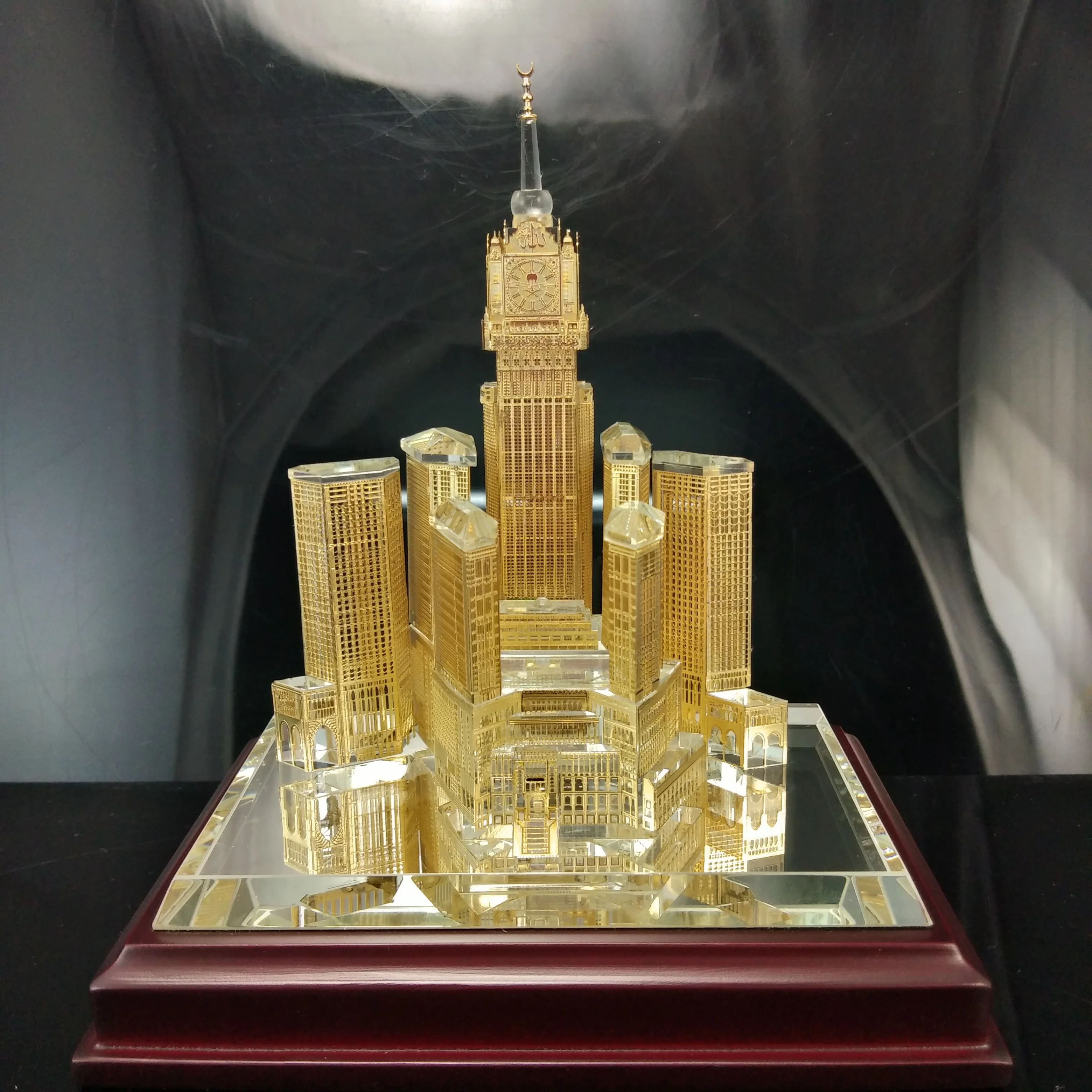 crystal islamic mosque gifts and crafts JB055