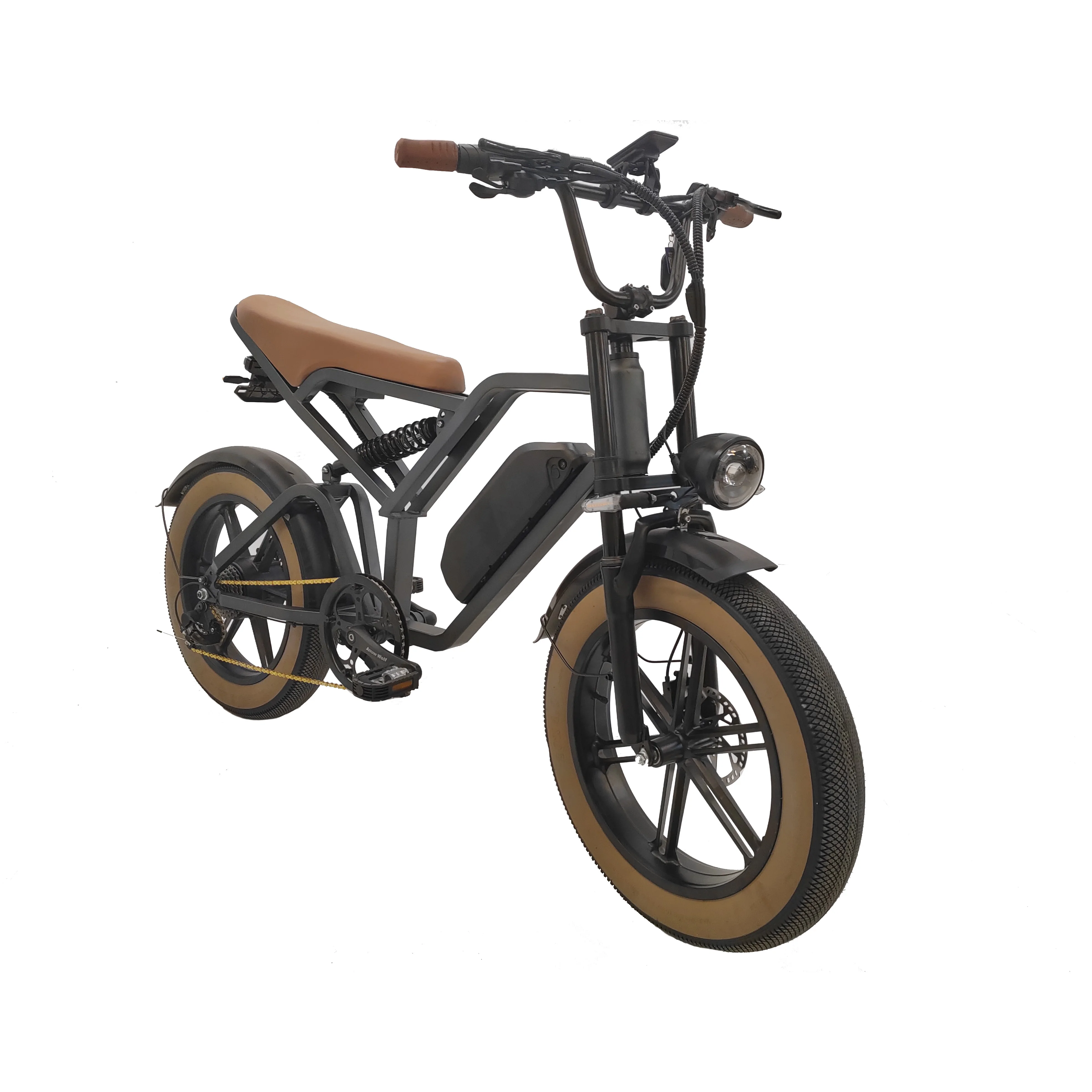 K12 1000W 48V15Ah aluminum alloy frame red bicycle electric bicycle electric bicycle for adult V8