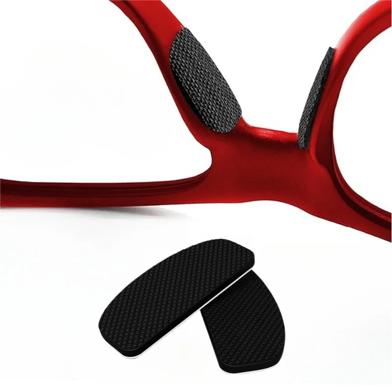 Custom Silicone Anti Slip Glasses Nose Pads 0.5 mm Sunglass Nose Pad Soft Reusable Movable Adhesive Reusable Food Grade