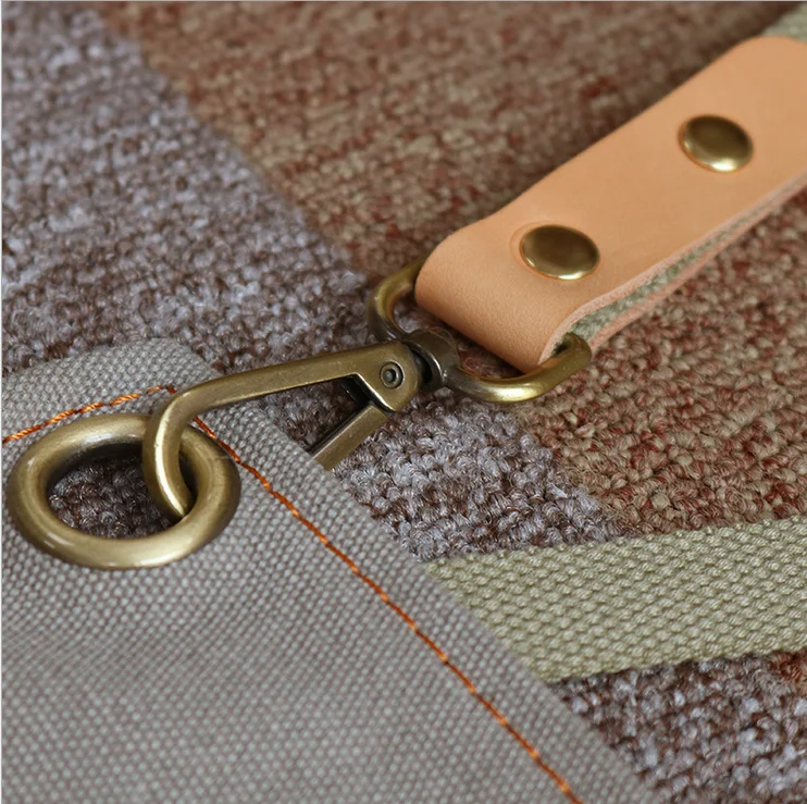 Canvas apron coffee cake milk tea shop gardening Kitchen chef apron with custom logo