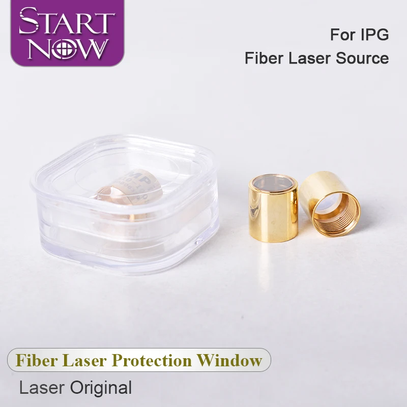 Startnow Original IPG RECI Fiber Laser QBH Output Protective Connector Lens Group Laser lens protective cap for Laser Cut Head