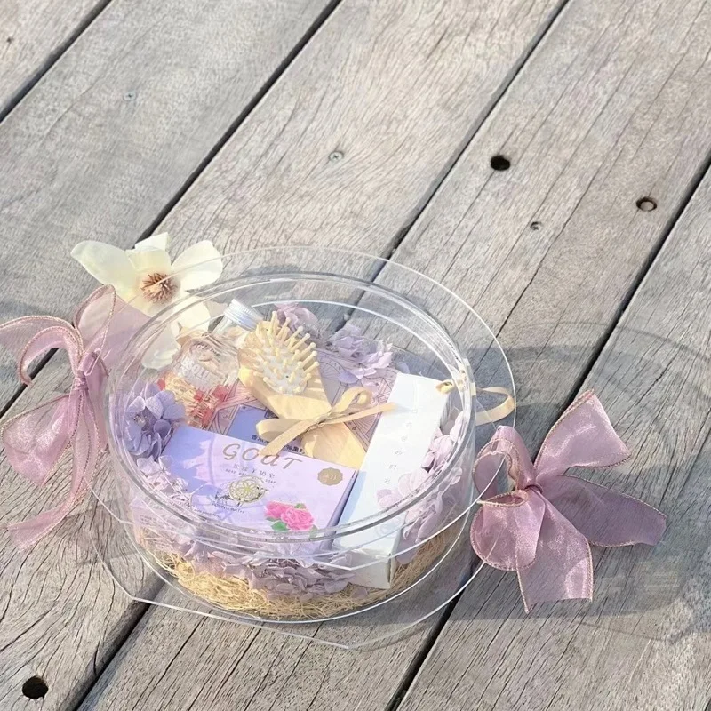 Wholesale Acrylic Preserved Roses 5-6cma Preserved Roses Acrylic Bag Grade A Preserved Rose In Acrylic Gift Box