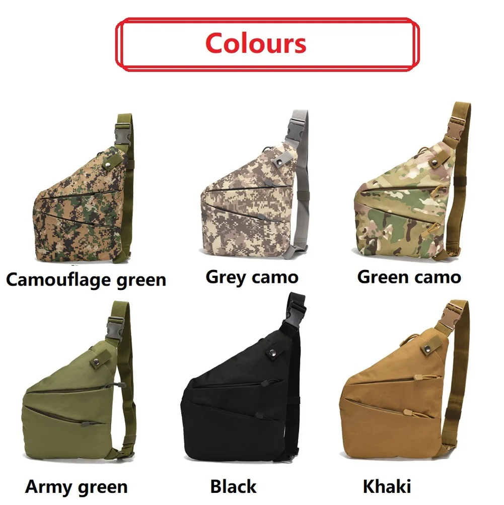 Chest Bags Camouflage Tactical Bag  for Men Waterproof Nylon Bags