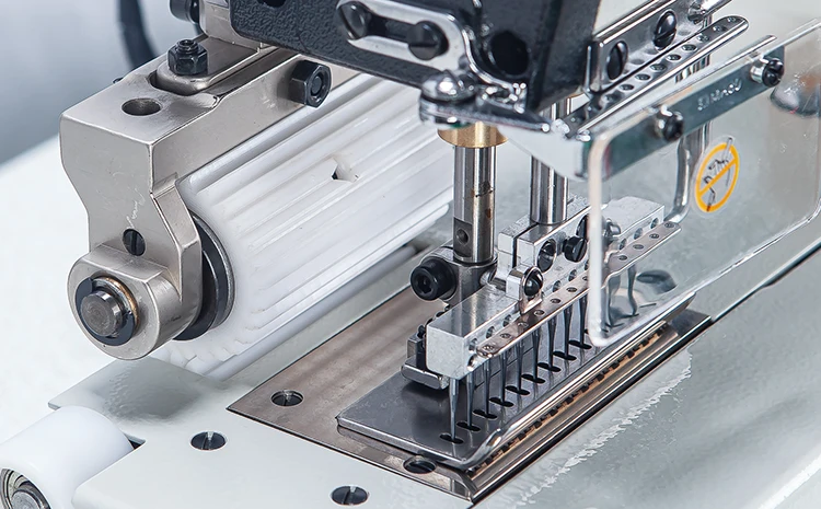 JTVC008-12-UT Industrial High Efficient Automatic Cutting And Sewing Machine Multi Needle Sewing Machine