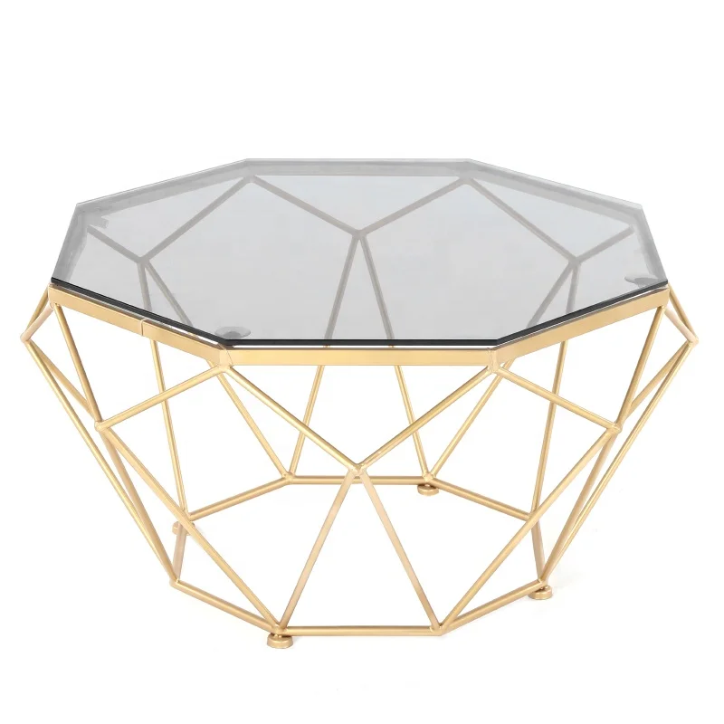 
Individual lighting art modern living room simple creativity silver price in kenya set coffee table glass box 