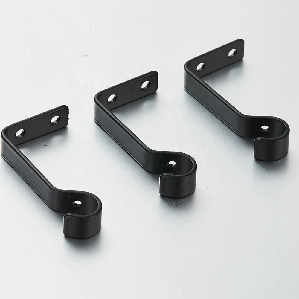 Dongguan Flower Finials Curtain Hardware Modern Design Drapery Rod Steel Resin PVC Aluminum Office Home Windows Custom Length