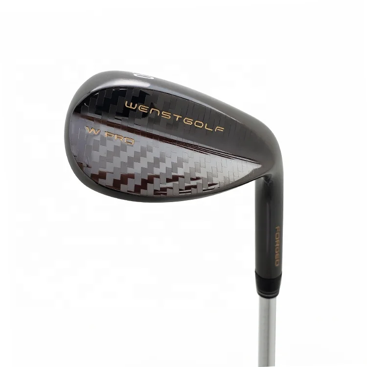 Right Handed Golf Club Wedge Heads 1020 Carbon Steel Golf Wedge Set Milled Mirror Plating Golf Clubs  Wedge